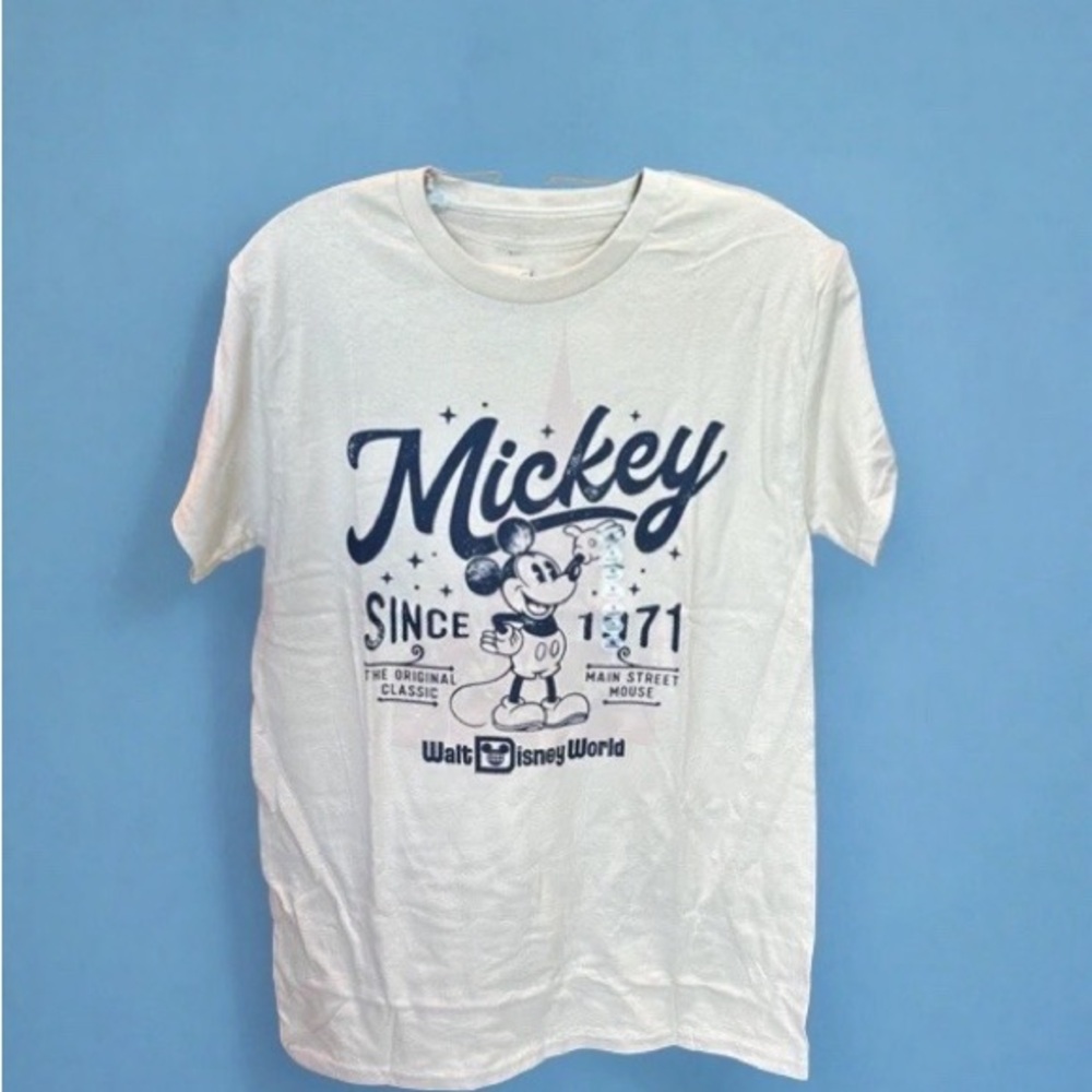 Disney Parks Walt Disney World Tan Mickey Mouse Tee